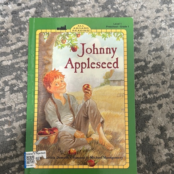 Scholastic Johnny Appleseed Book - Green and Red - Picture 1 of 1